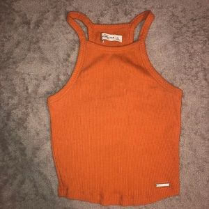 A&F ribbed cropped tank